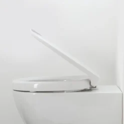 Tiger Toiletbril comfort care wit met deksel verhoogd