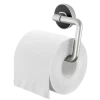 Tiger toiletrolhouder Cooper zonder klep RVS geborsteld / Zwart