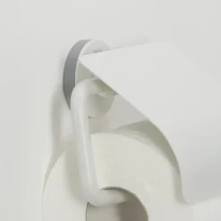 Tiger Toiletrolhouder Urban Wit met Klep