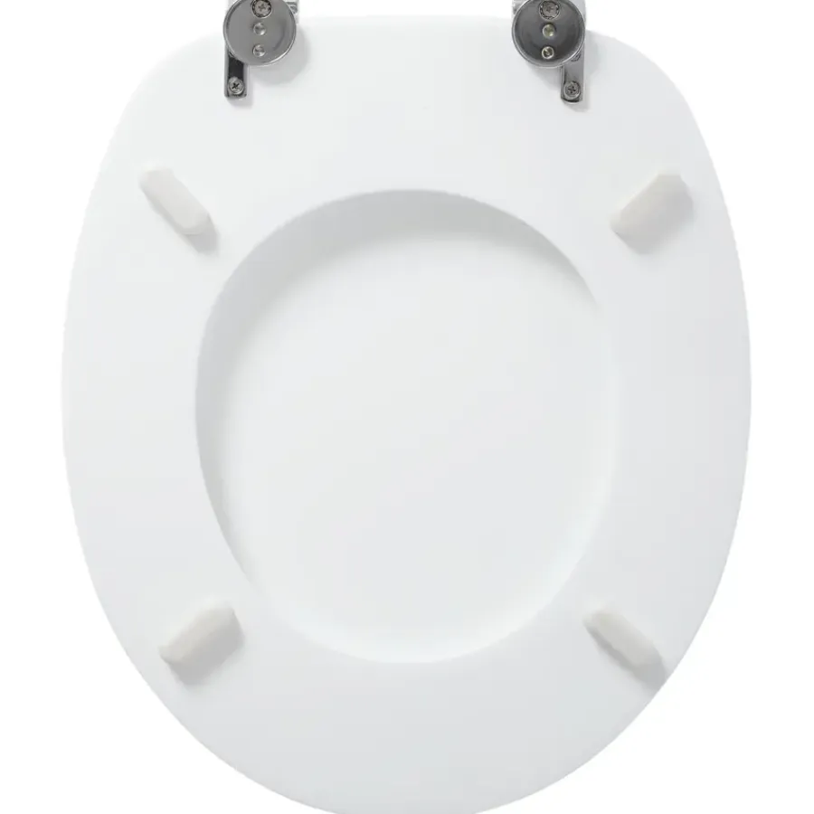 Tiger toiletzitting MDF Oregon wit