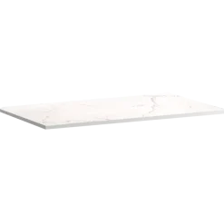 Tiger wastafelblad Nook wit marmer look 80,5 cm