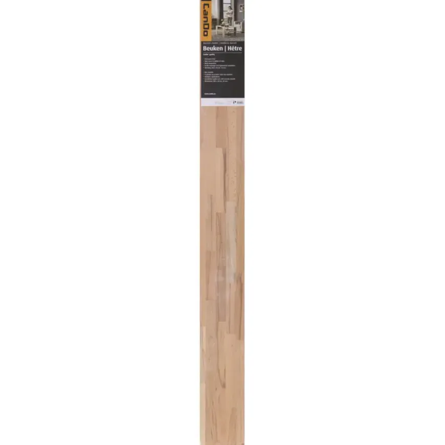 Timmerpaneel massief beuken 18mm 200x20cm