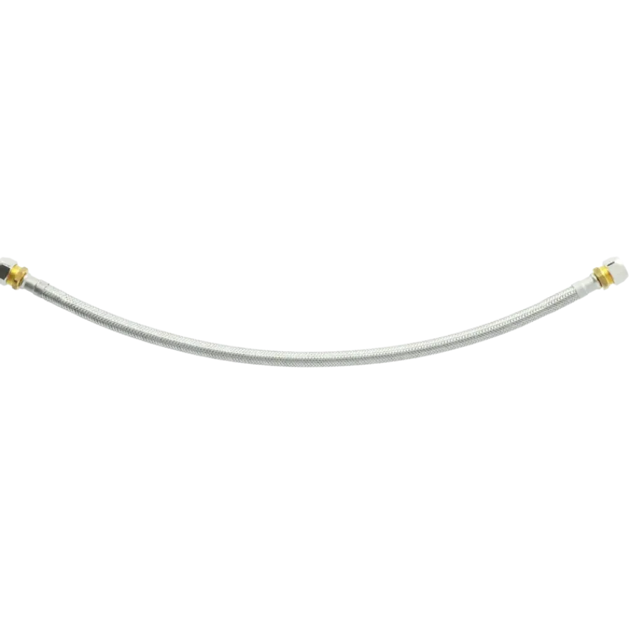 Handson Toevoerslang flexibel - buisje x moer ø10 x 3/8"F - 30 cm - D8 inox