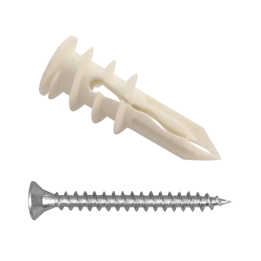 Toggler gipsplaatplug mini SPM 9.5-15 mm met schroeven 6 stuks