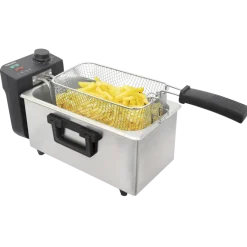 TOMADO TDF3000S Frituurpan – 3L – 2000W – RVS