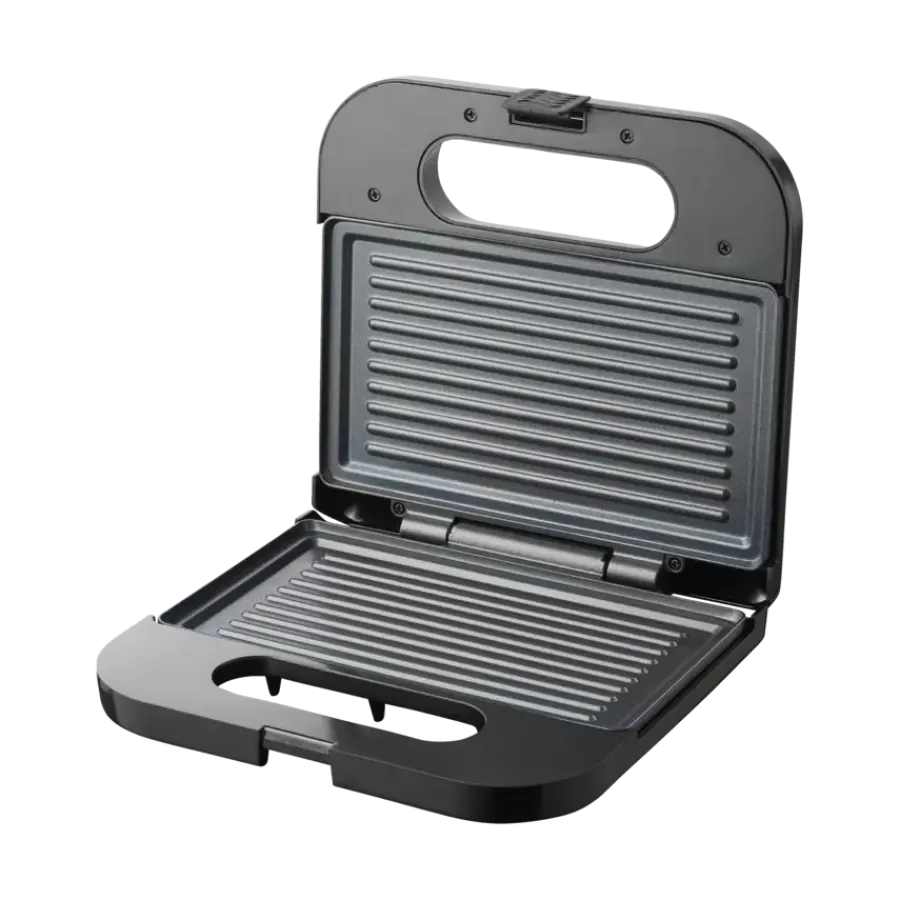 Inventum Tomado TGS2001S Tosti-ijzer Zwart/RVS