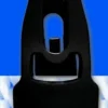 Tornado clip zwart