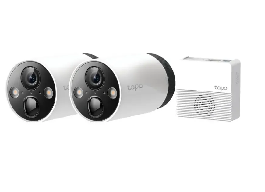 TP-Link Tapo TC420S2 2x beveiligingscamera's voor buiten 2.5K Ultra HD met batterij