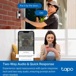 TP-Link Tapo video deurbel D210 2K