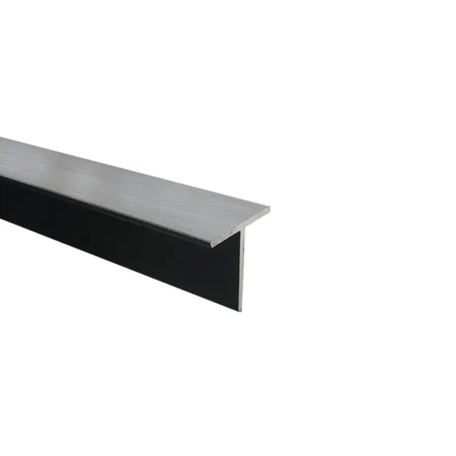Geen T-Profiel aluminium brut 20x20x2000x1,5mm