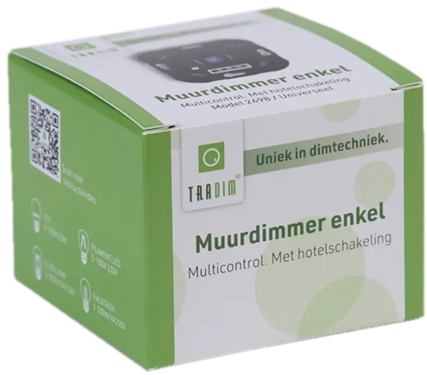 Tradim LED multi way muurdimmer 2498