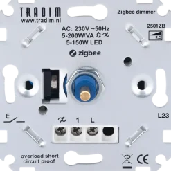 Tradim LED Smart muurdimmer Zigbee 5-200W