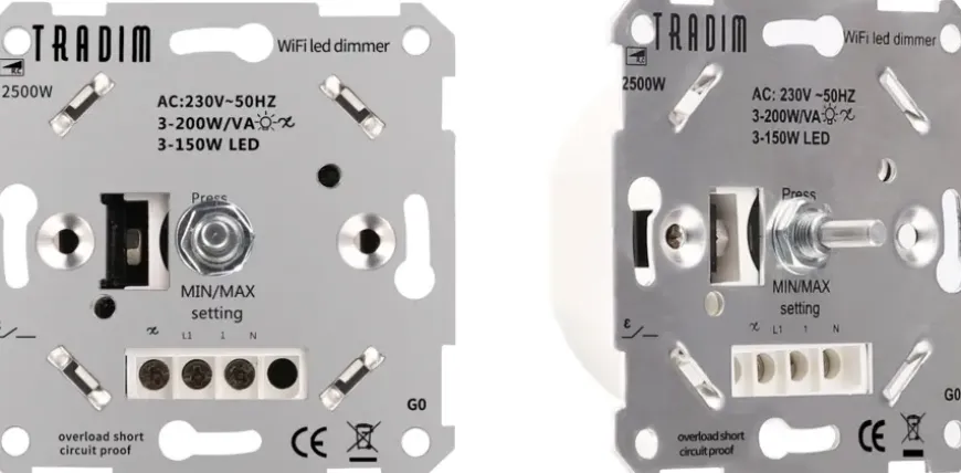Tradim Wifi muurdimmer 3-200W/VA