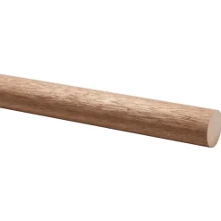 Geen Trapleuning rond hardhout Ø45 mm / 270 cm