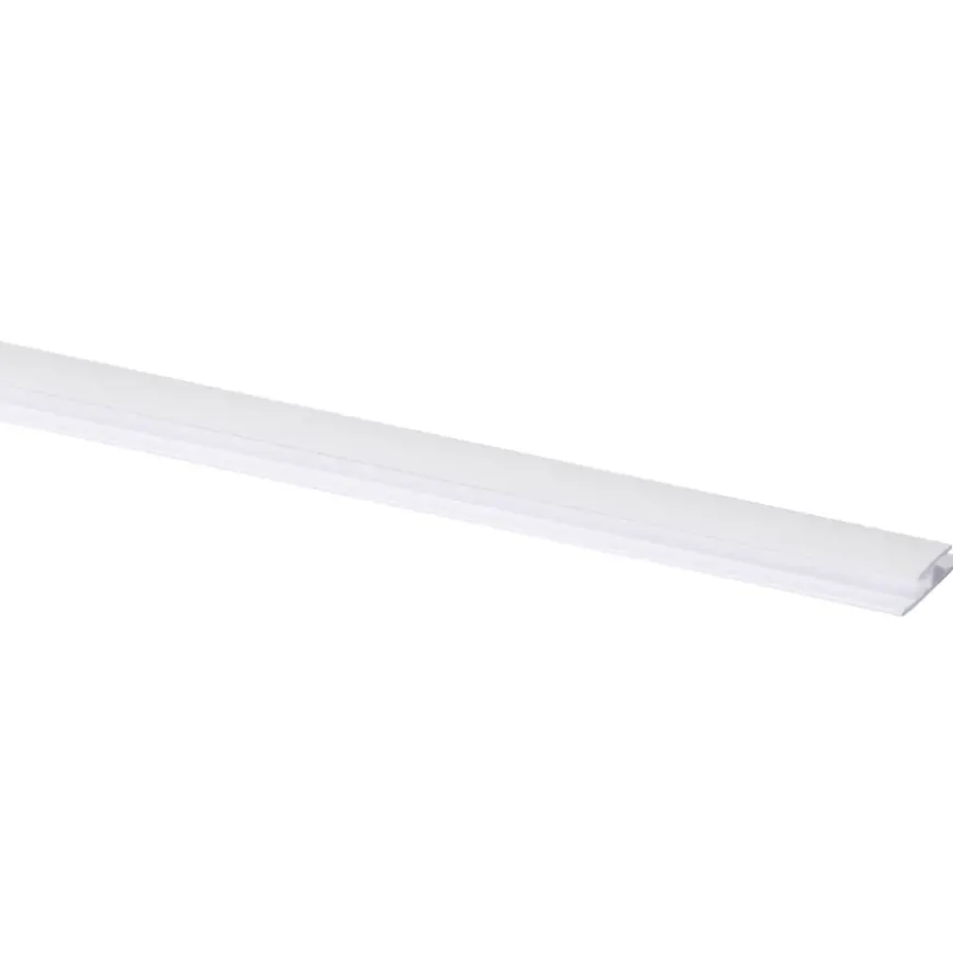 Tussenprofiel kunststof wit 4x27 mm lengte 260 cm