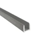 Geen U-profiel aluminium mat zilver 22,5x22x2600x1.8mm