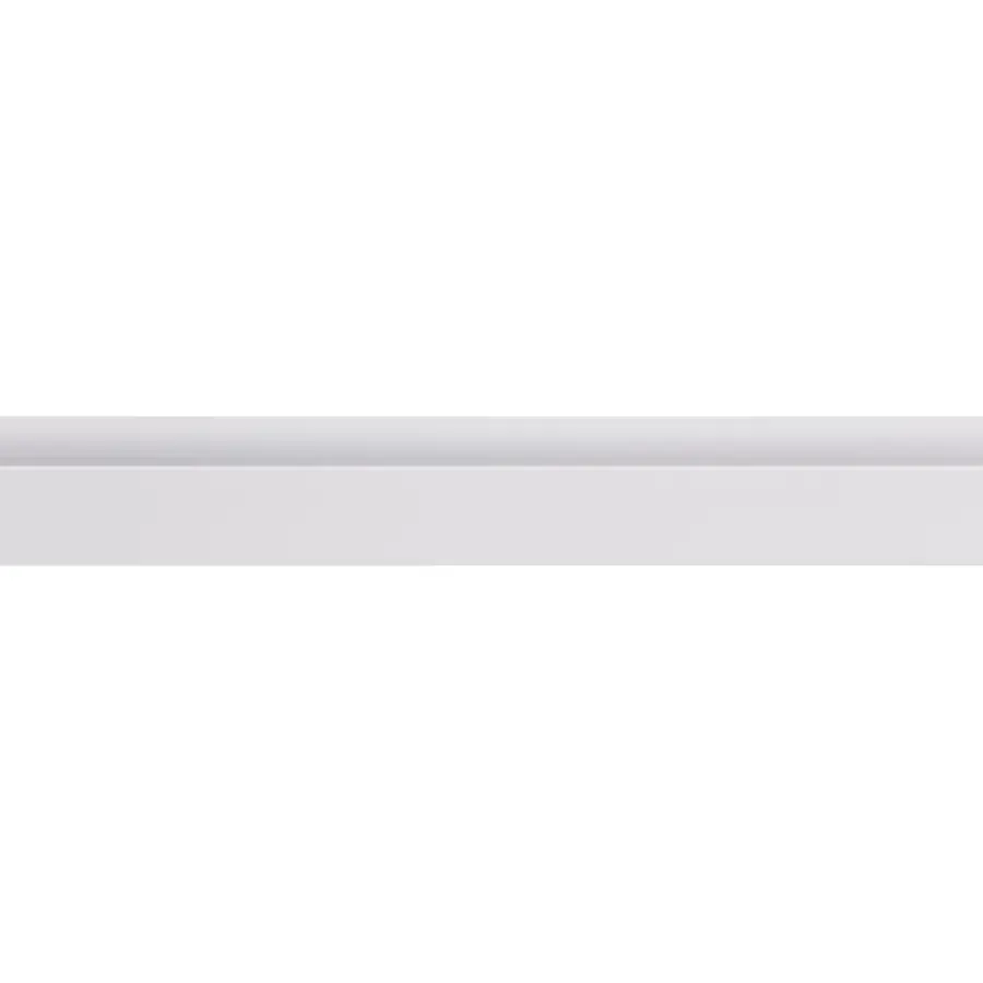 Geen U-profiel kunststof 15x18mm wit 260cm
