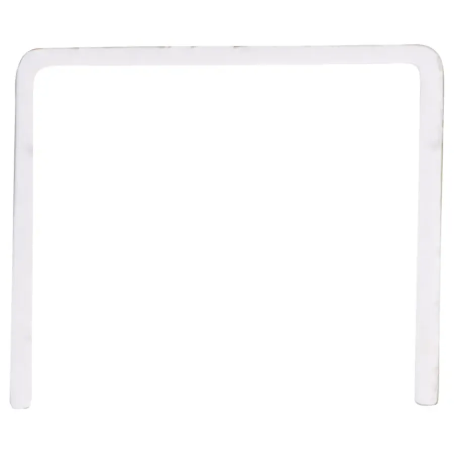Geen U-profiel kunststof 15x18mm wit 260cm
