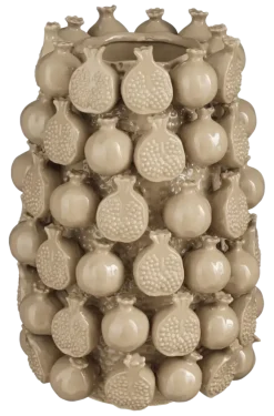 Geen Vaas beige - h30xd24cm
