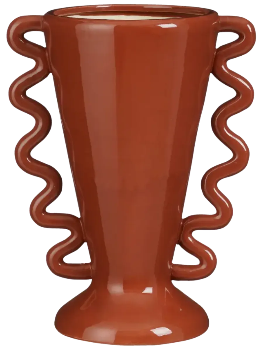 Geen Vaas bruin - l31xb20,5xh39cm