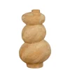 Geen Vaas bruin - l18,5xb15,5xh32,5cm