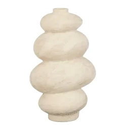 Geen Vaas creme - l26xb17,5xh44cm