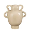 Geen Vaas creme - l28,5xb19,5xh30cm