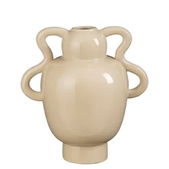 Geen Vaas creme - l28,5xb19,5xh30cm