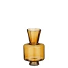 Geen Vaas glas bruin - h18xd11 cm