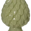 Decoris Vaas glas groen h26,5cm