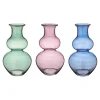 Geen Vaas glas multicolor 22x22x40cm