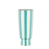 Geen Vaas met strepen blauw