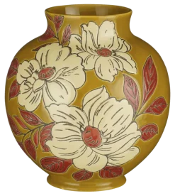 Geen Vaas oker - h24xd22cm