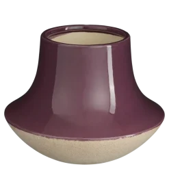 Geen Vaas paars - h20xd25cm