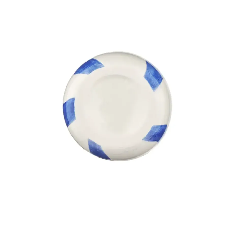 Geen Vaas strepen blauw
