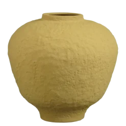 Theo-Bert Pot Vaas okergeel 38 cm x 39 cm ø
