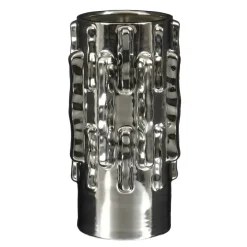 Geen Vaas zilver - h28xd15cm