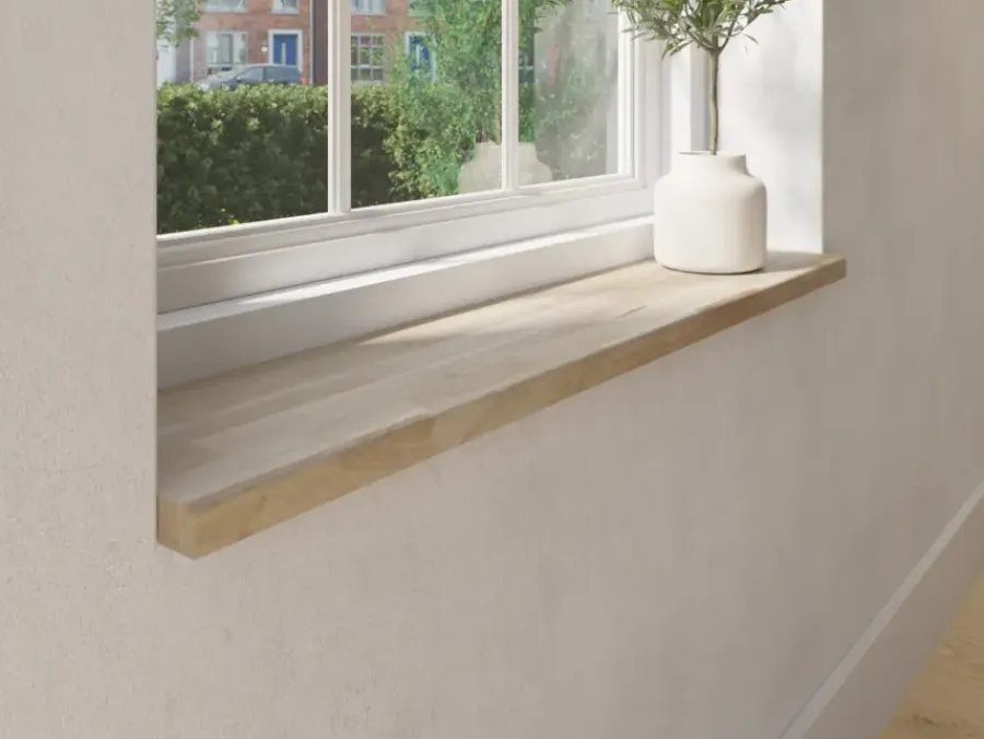 CanDo Vensterbank massief eiken 100x20cm 27mm