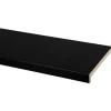 CanDo Vensterbank MDF zwart 250x20cm 28mm