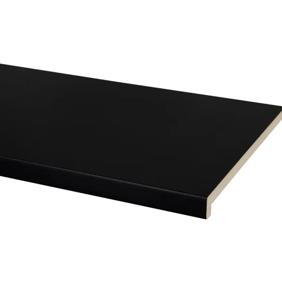 CanDo Vensterbank MDF zwart 250x30cm 28mm