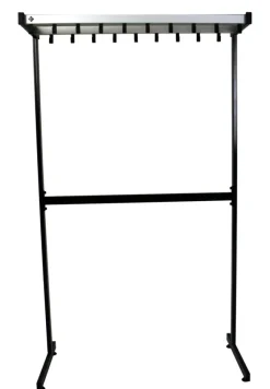 V-part Vepa Bins Pro-line garderoberek met 19 haken - grijs / zwart