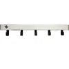 V-part Vepa Bins Pro-line wandkapstok met 5 haken - grijs / zwart