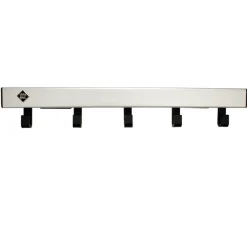 V-part Vepa Bins Pro-line wandkapstok met 5 haken - grijs / zwart