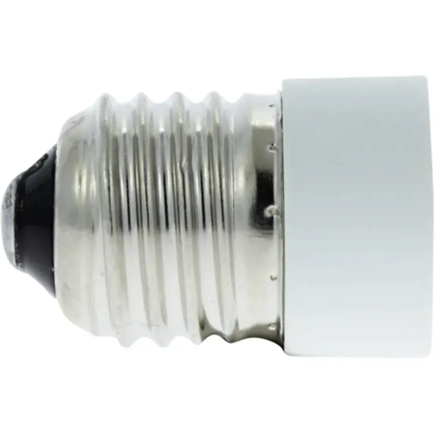 Verloopstuk Fitting van E27 naar E14 60W Wit
