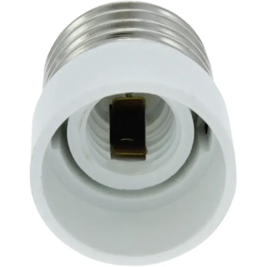 Verloopstuk Fitting van E27 naar E14 60W Wit