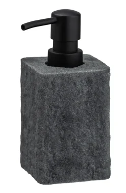 Wenko Villata zeepdispenser polyresin grijs