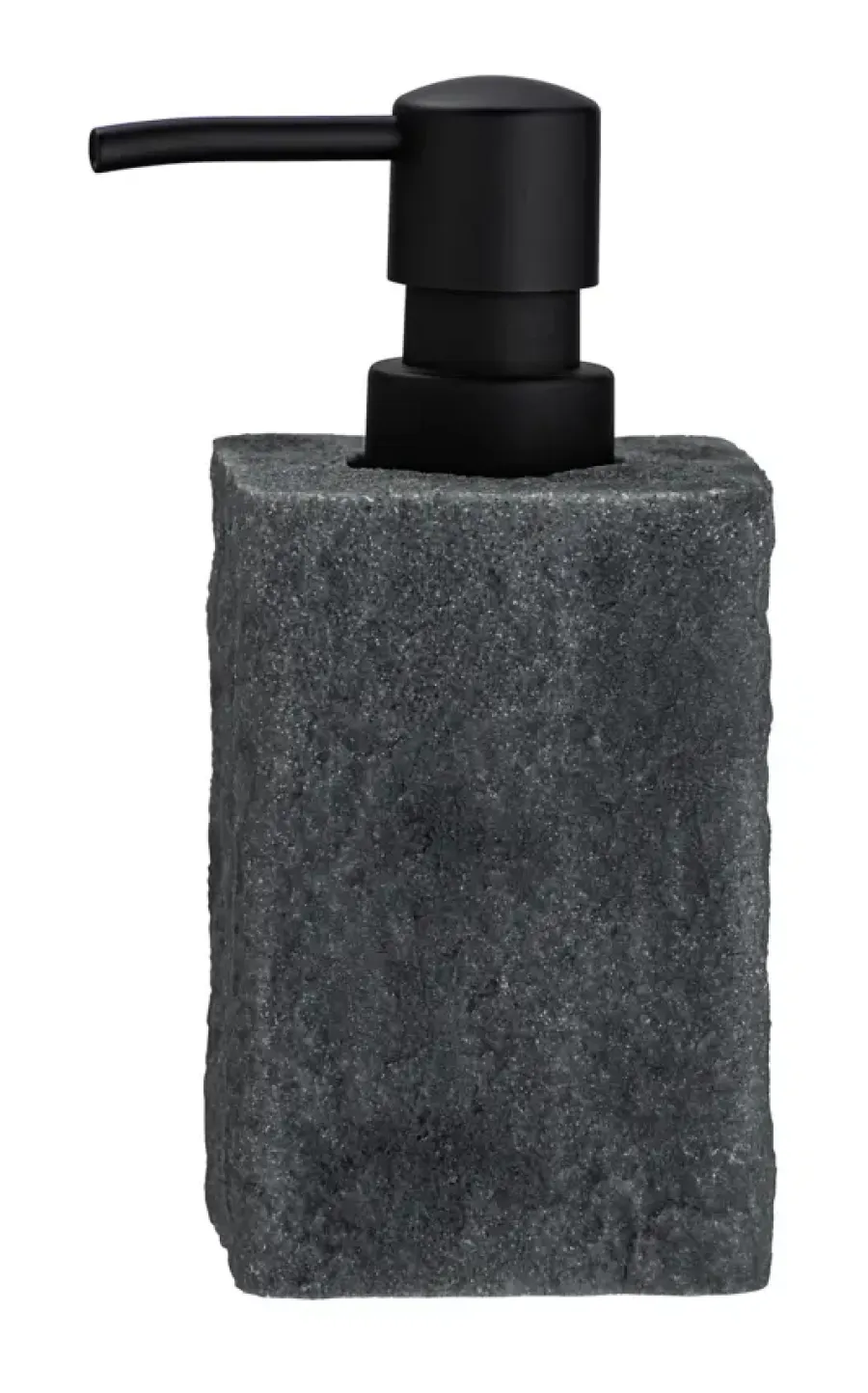 Wenko Villata zeepdispenser polyresin grijs