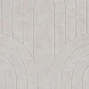 Viltpaneel gebogen lijnen beige 60x30 cm 4 stuks