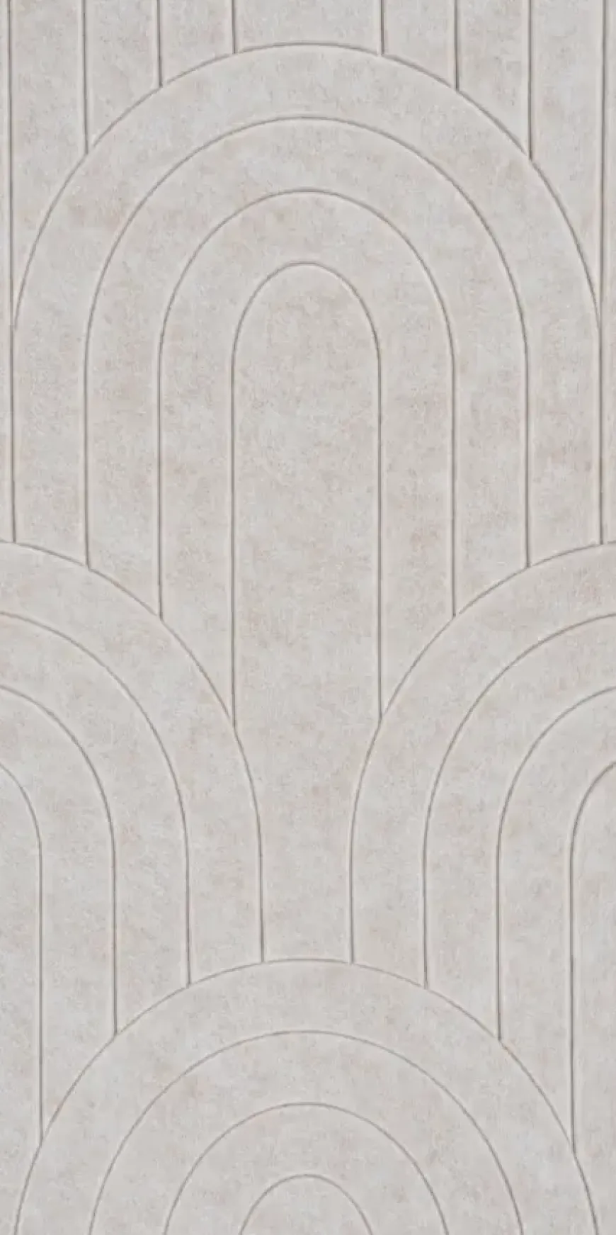 Viltpaneel gebogen lijnen beige 60x30 cm 4 stuks