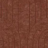 Viltpaneel gebogen lijnen terra 60x30 cm 4 stuks